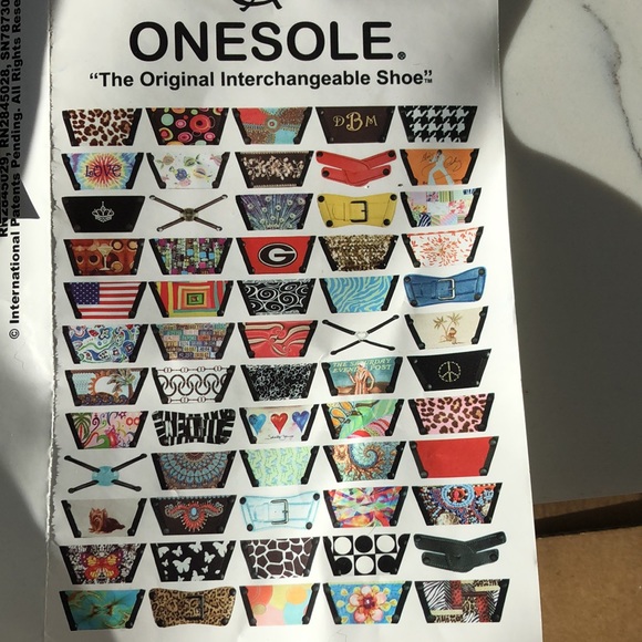 Sz 7 one soles interchangeable design - Picture 4 of 12